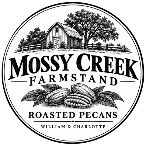 Mossy Creek Farmstand – Roasted Pecans – William & Charlotte